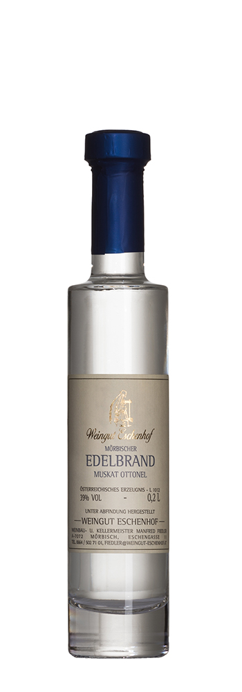 Flasche Mörbischer Edelbrand Eschenhof 0,2l